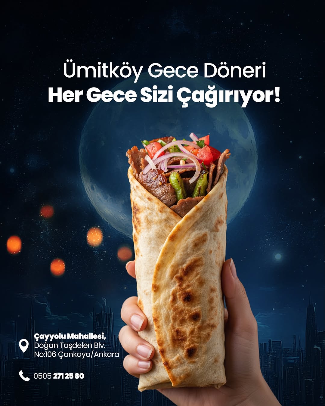 Ümitköy Gece Döneri Her Gece Sizi Çağırıyor