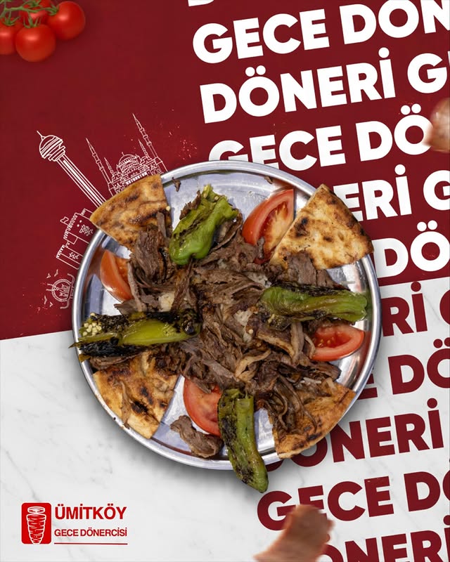 Tabakta döner servis